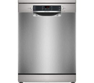 Series 2, Free-standing dishwasher, 60 cm, Brushed steel anti-fingerprint SMS26AI08G